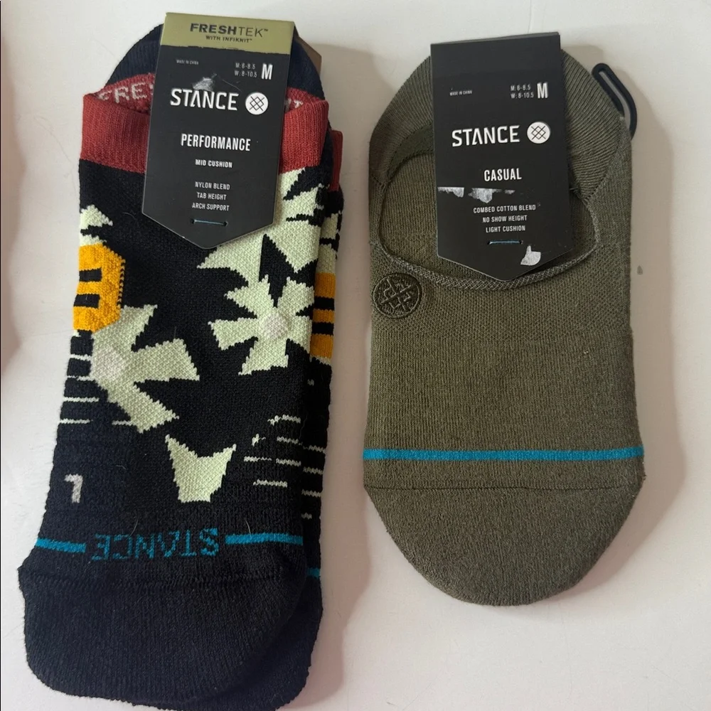 Stance 4 pairs Assortment of Socks Medium